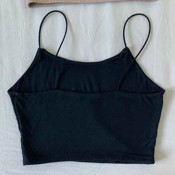 Fashion Nova Mocha and Black Women’s Kiki Crop Top Size XS (GUC) - Picture 6 of 10